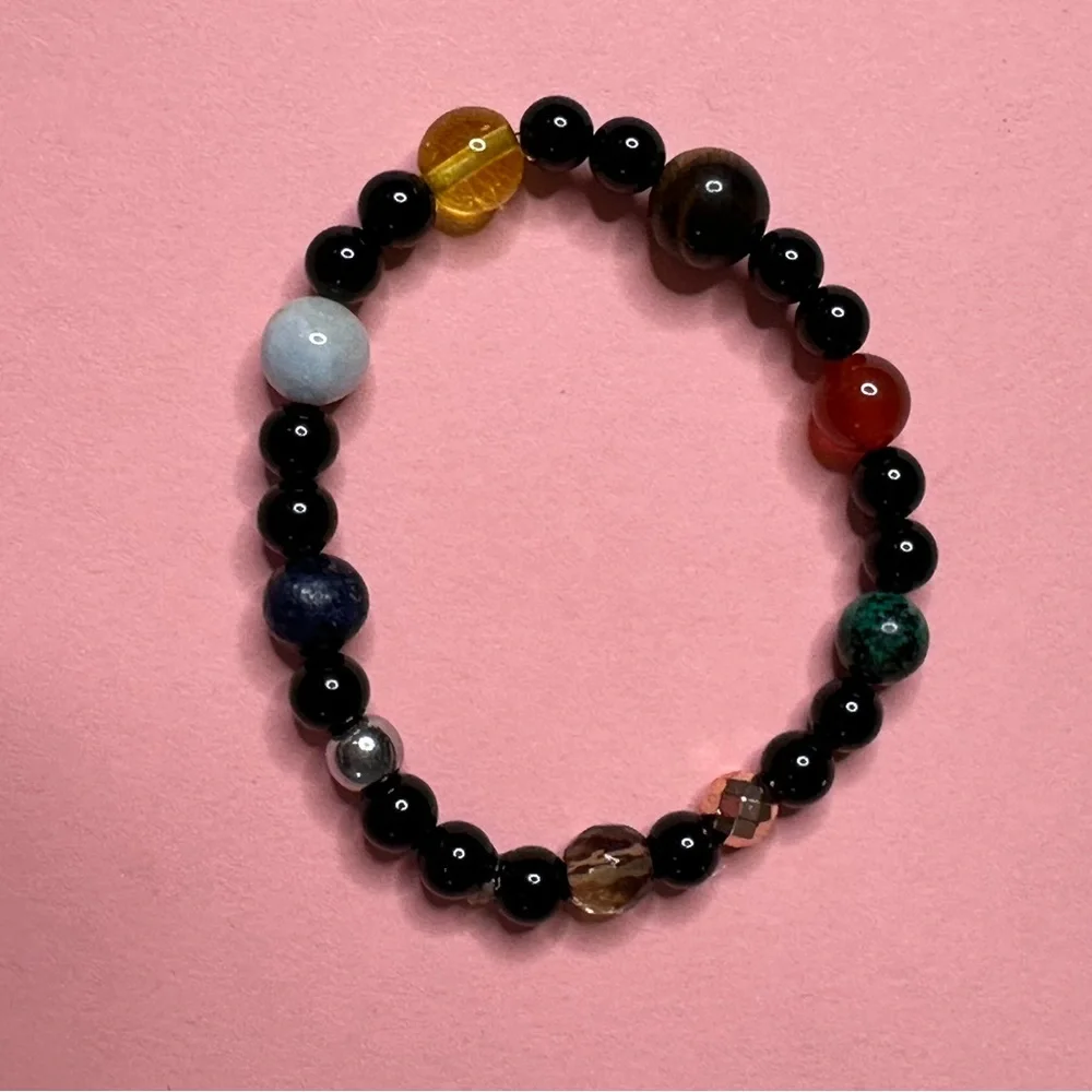 Solar System Beaded‎ Bracelet
